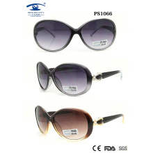 Italy Design Plastic Sunglass for Women Man (PS1066)